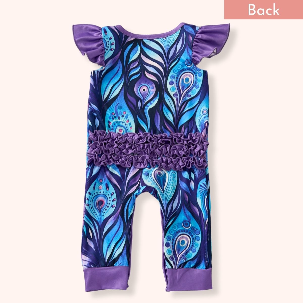 Magestic Plums Romper