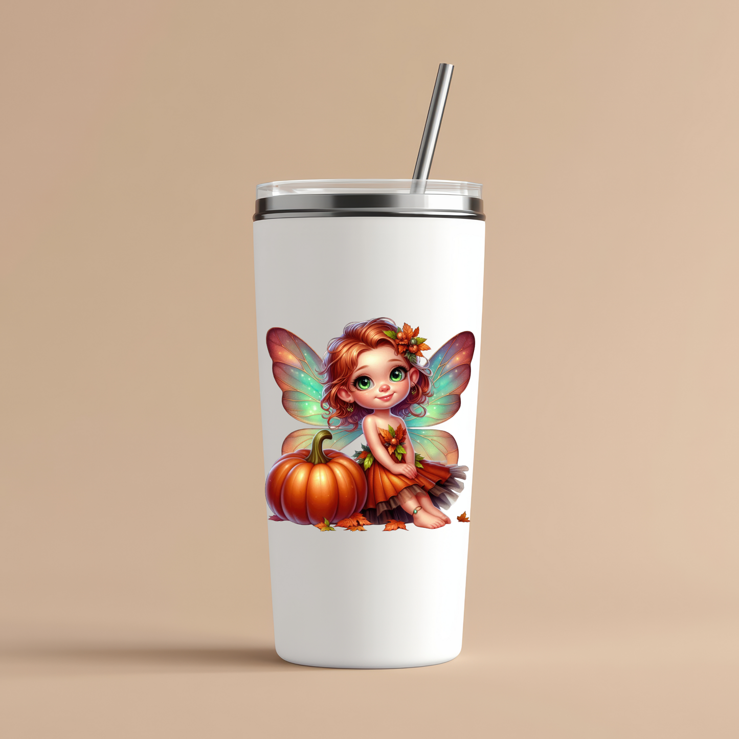 Whimsical Fall Fairy Sticker