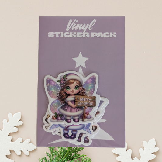 Fairy Holiday Sticker Pack