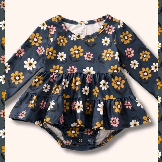 Golden Bouquet Romper