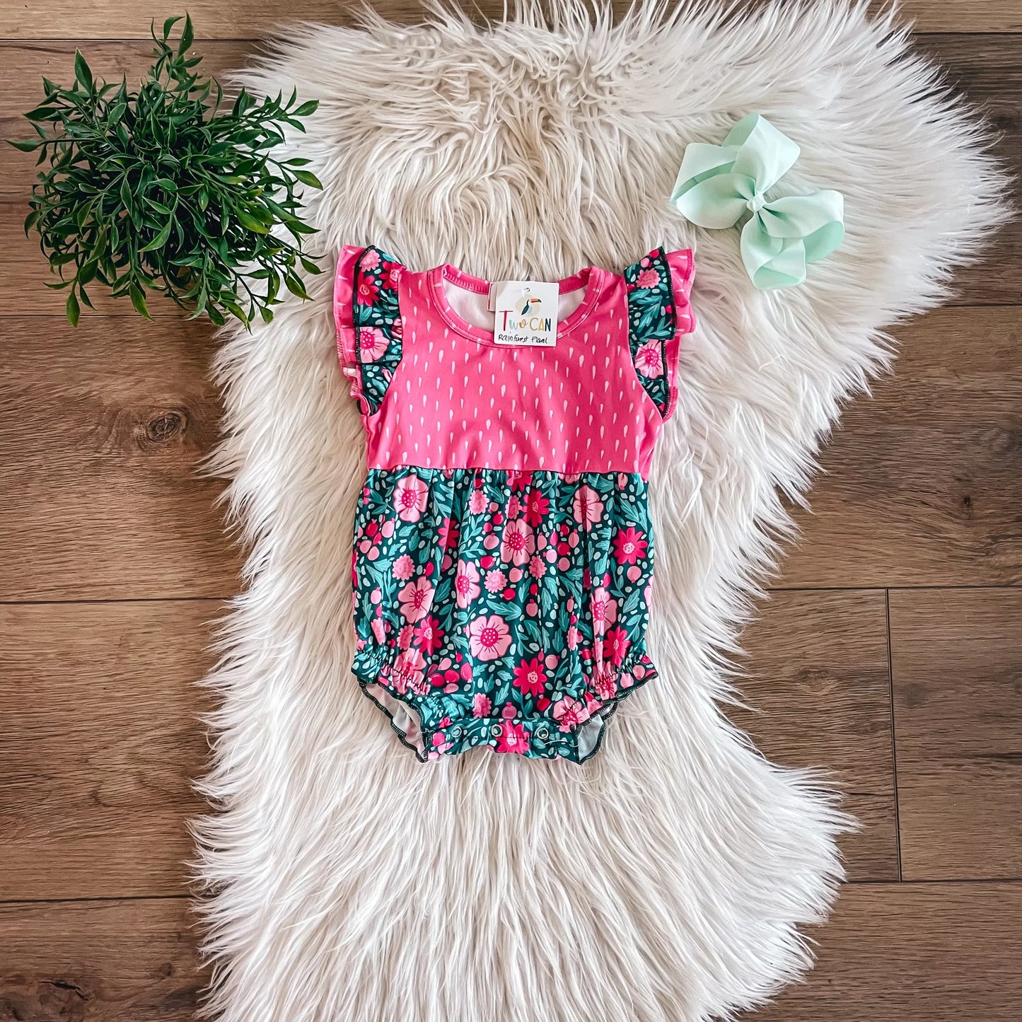Raindrop Bloom Romper