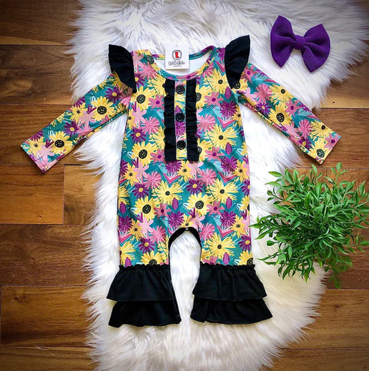 Sunflowers & Daisies Romper