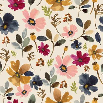 Wildflower Wonder Minky Blanket