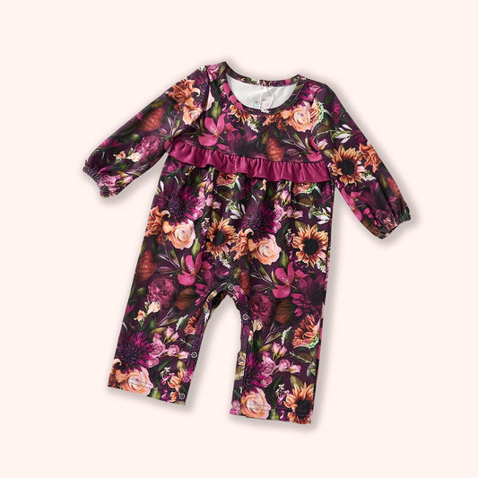 Crimson Garden Romper