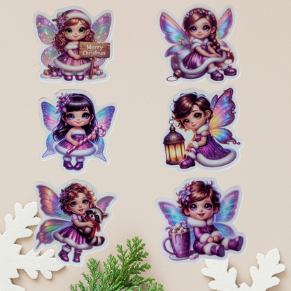 Fairy Holiday Sticker Pack