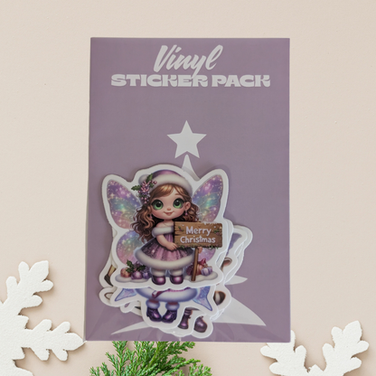 Fairy Holiday Sticker Pack